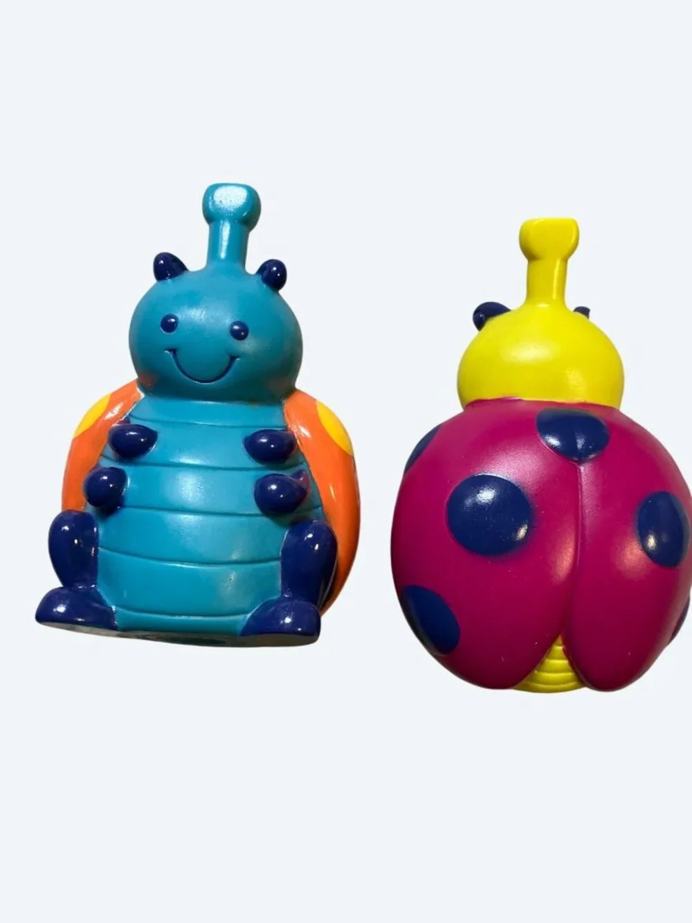 Stacking Ladybug Toy Multicolor Durable Plastic Interactive Play For Toddlers